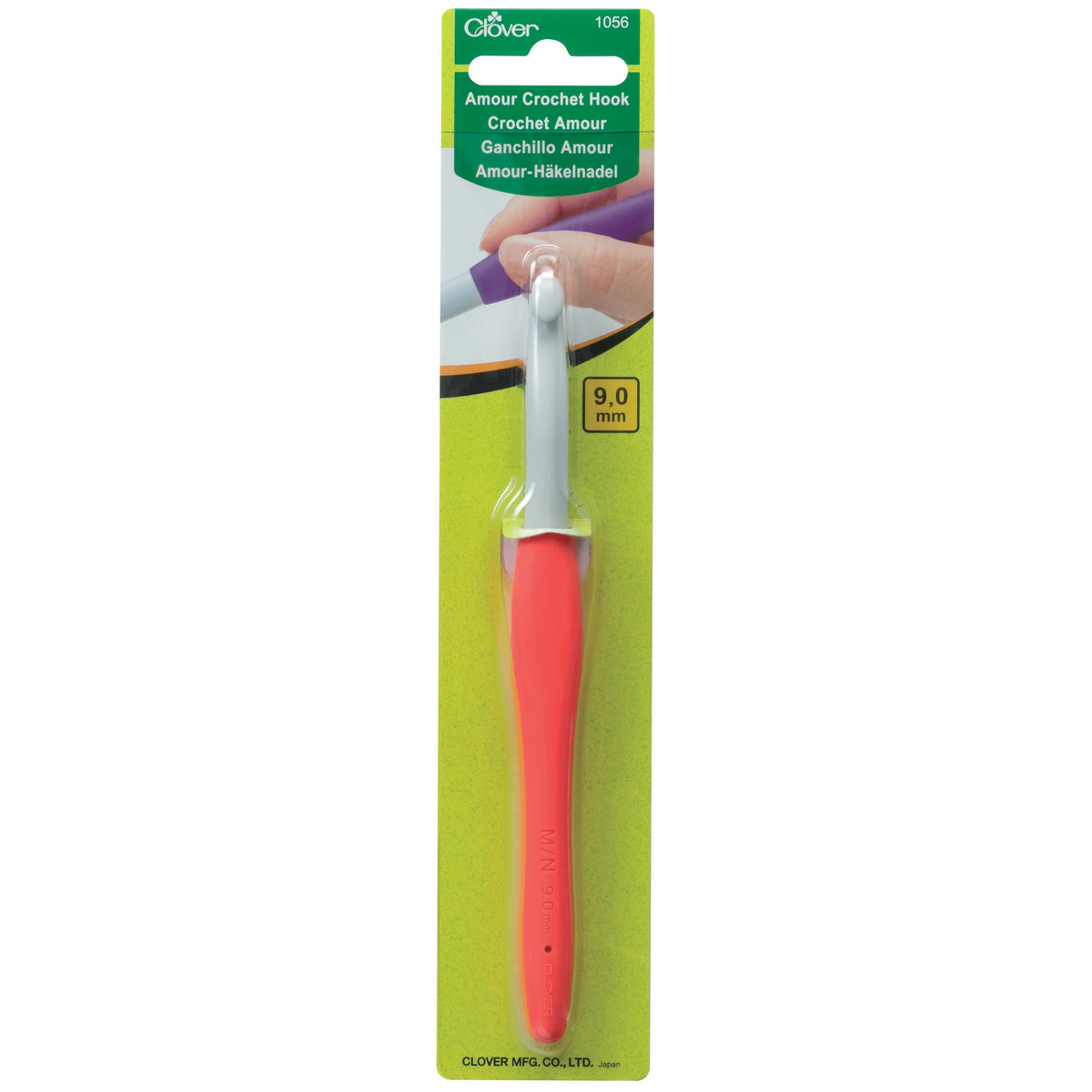 Clover Crochet Hook: Amour: 9.00mm