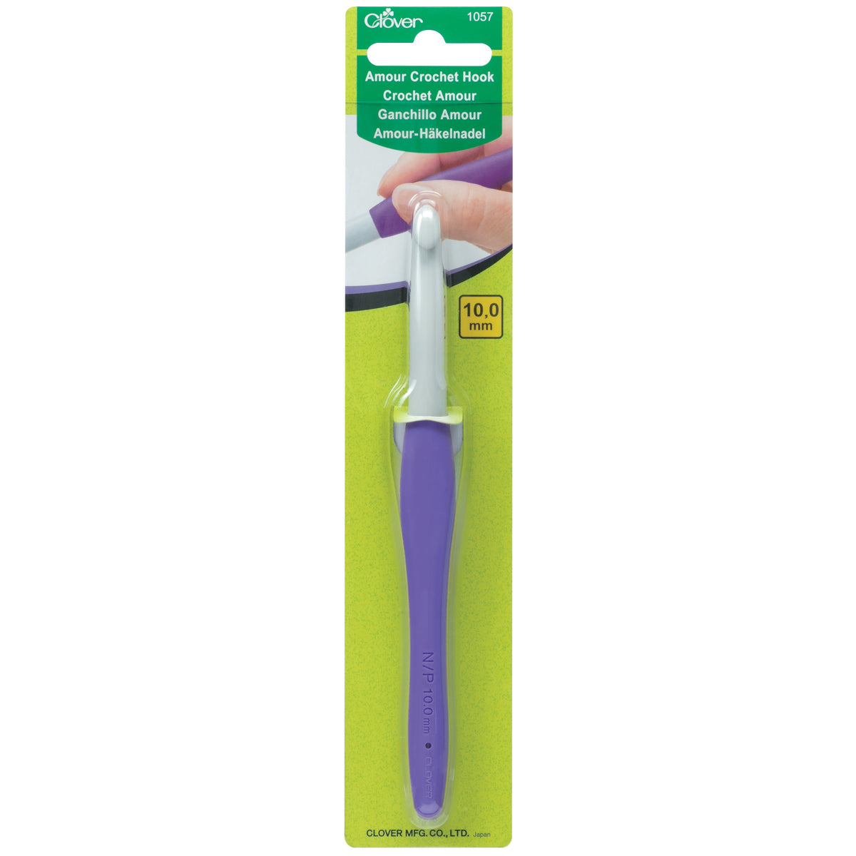 Clover Crochet Hook: Amour: 10.00mm