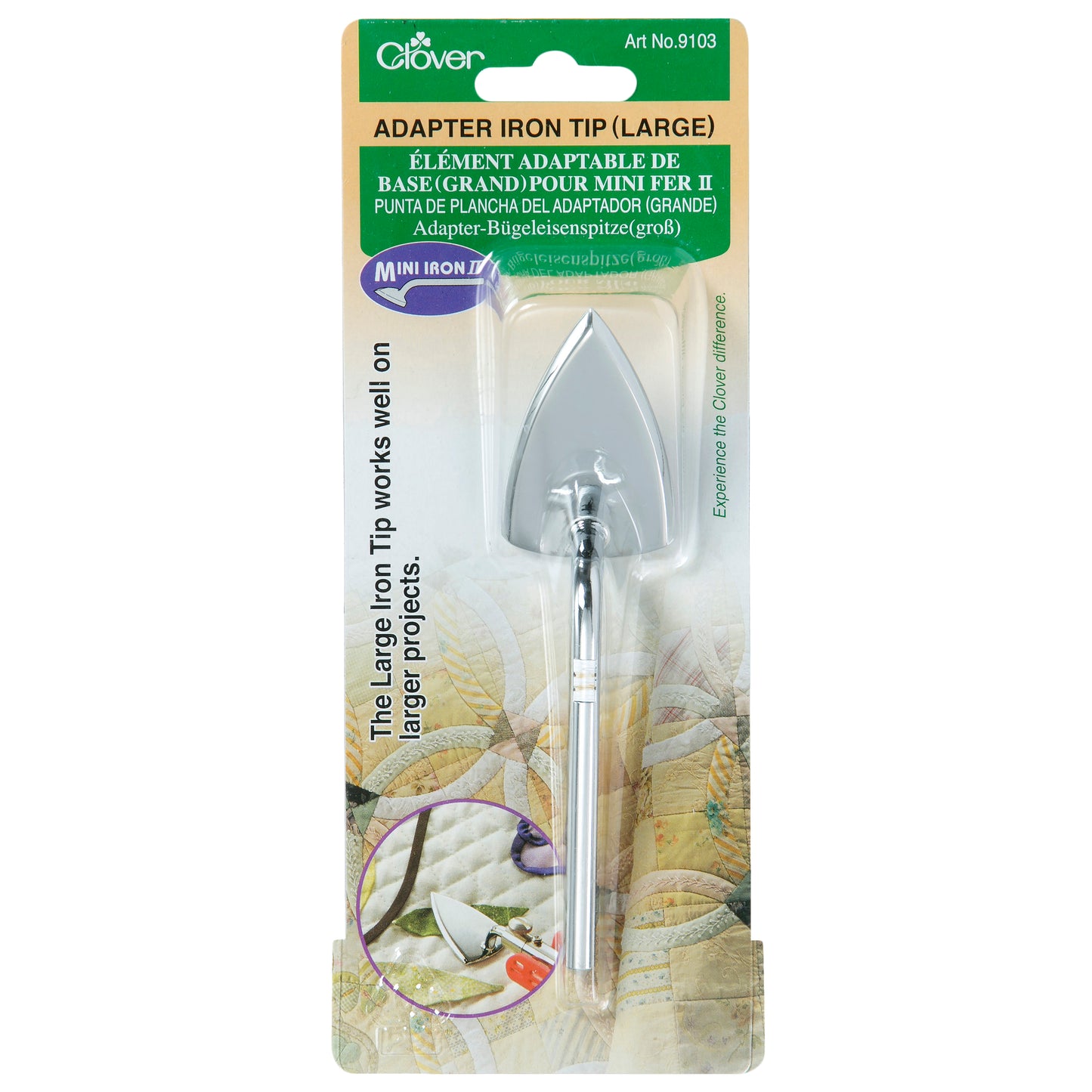 Clover Mini Iron Adapter Tip: Large