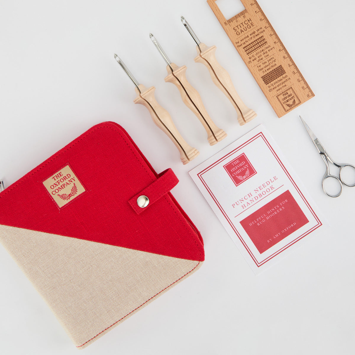 Punch Needle Set: Natural Wood: Regular: Set of 3
