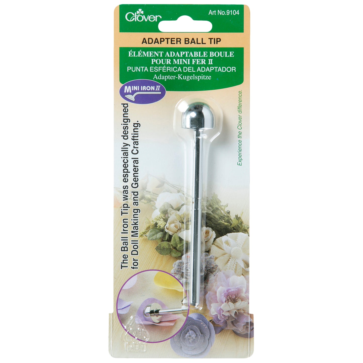 Clover Mini Iron Adapter Tip: Ball