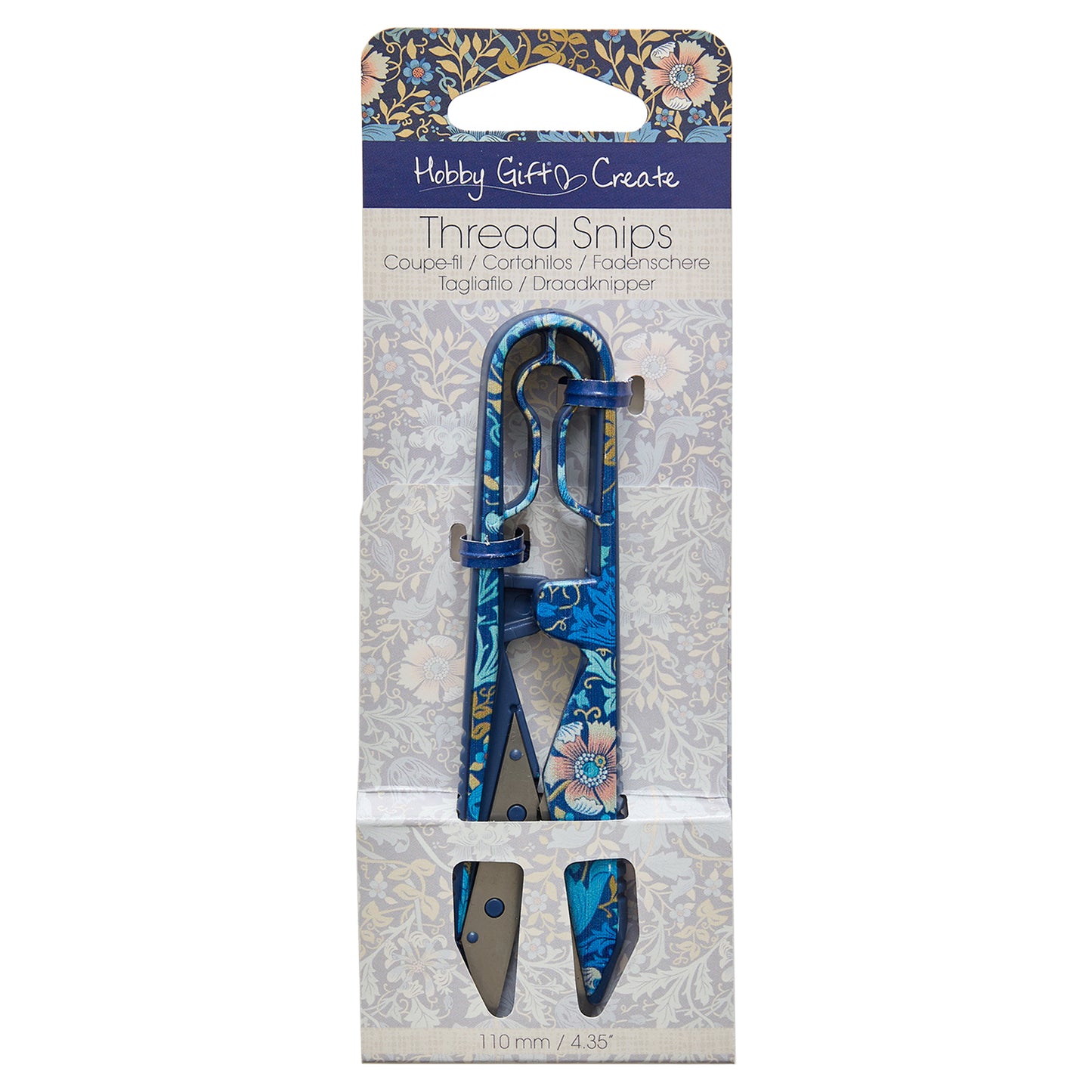 Woodblock Inspired: Thread Snips: 11cm