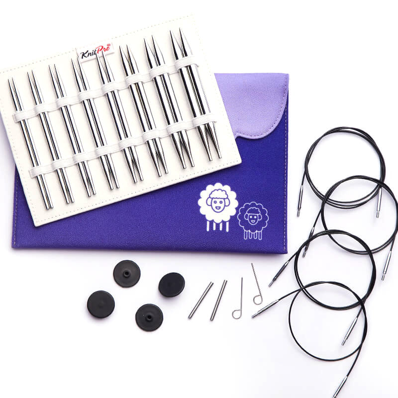 Knitpro:Circular: Interchangeable: Nova Metal: Deluxe Set