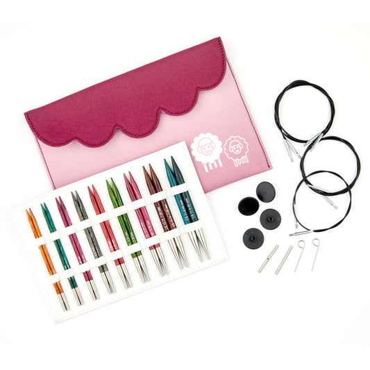 Knitpro Knitting Pins: Circular: Interchangeable: Special: Deluxe Set