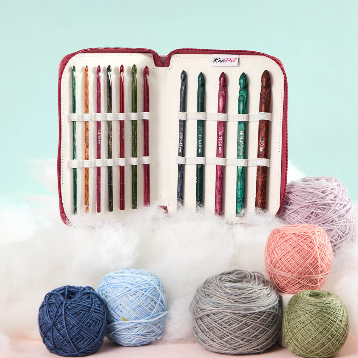 Knitpro: Crochet Hook Set: Single-Ended: Dreamz Grande Set